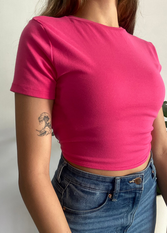 Blusa rosa